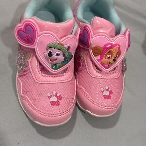 Paw Patrol Pink Heart Sneakers for Kids